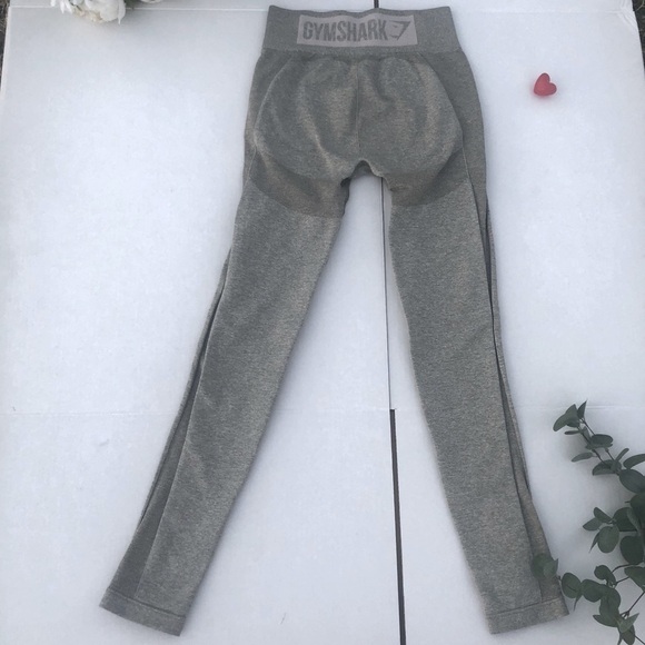 Gymshark Khaki Flex High Waisted Leggings Medium - Picture 5 of 8